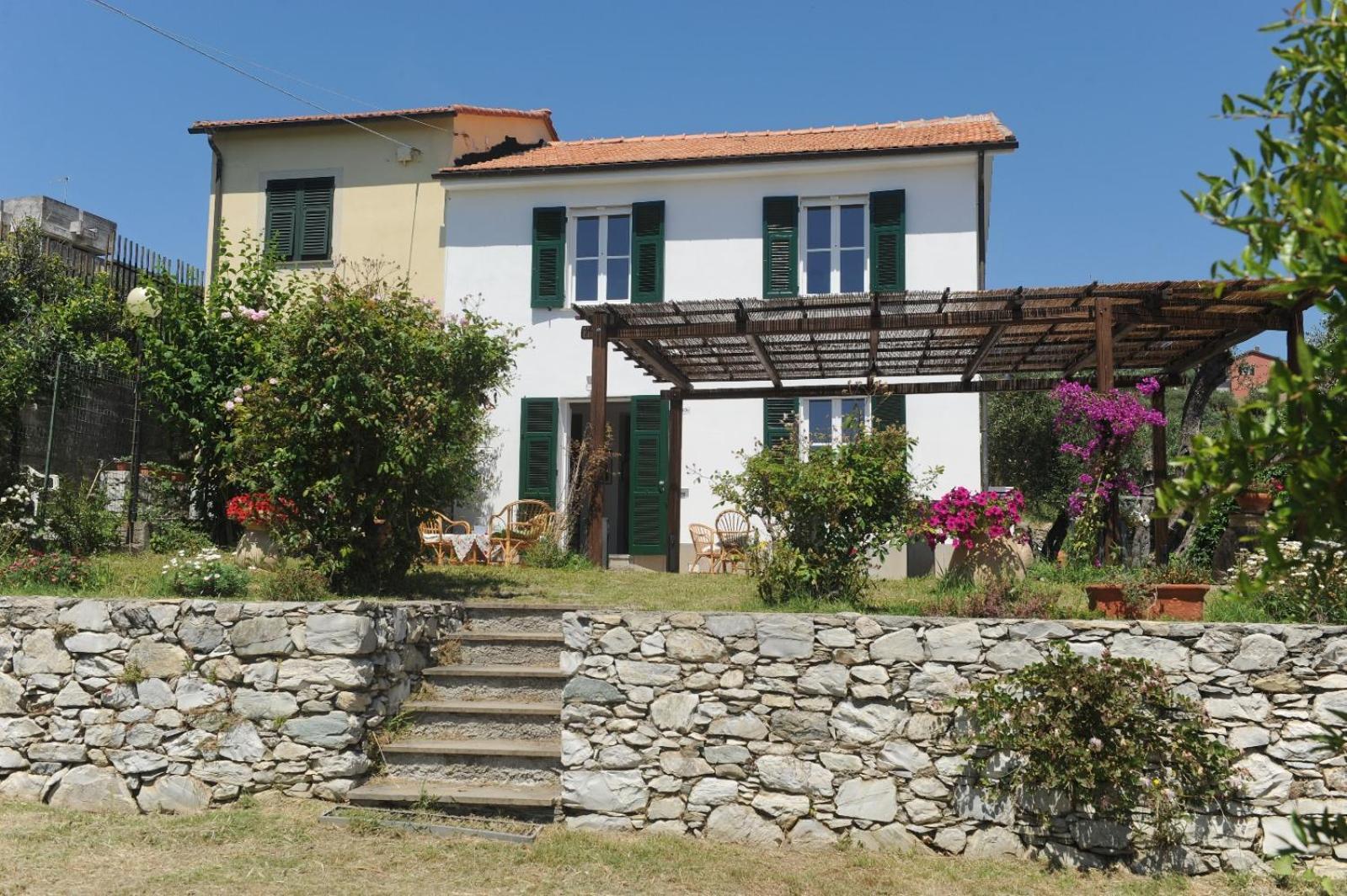 Вілла Casa Franguella - Uliveto Sul Mare Лаванья Екстер'єр фото